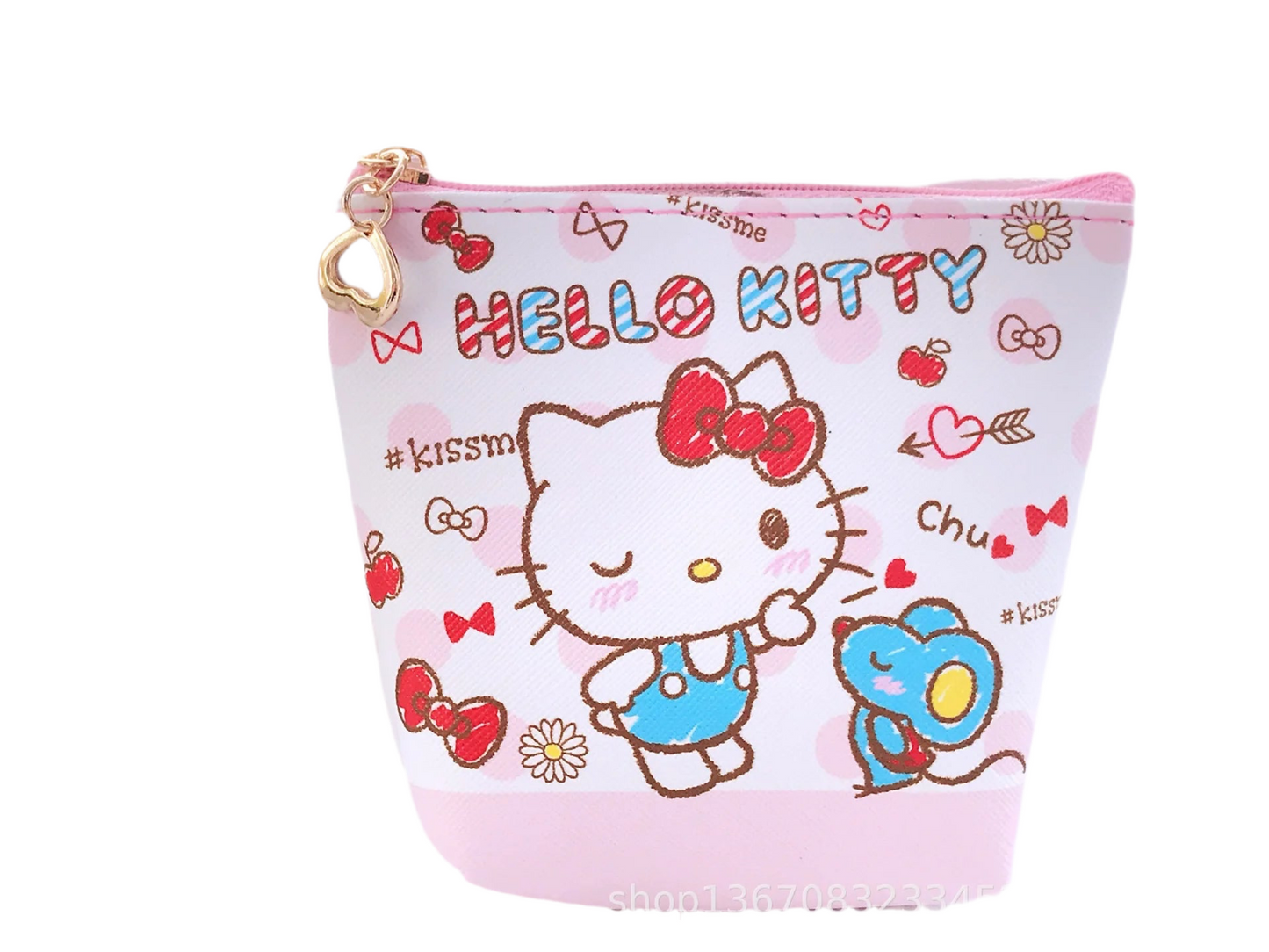 Hemasa Hello Kitty Coin Purse Creative Small Wallet / Pink My Melody Bags /Kid Purses