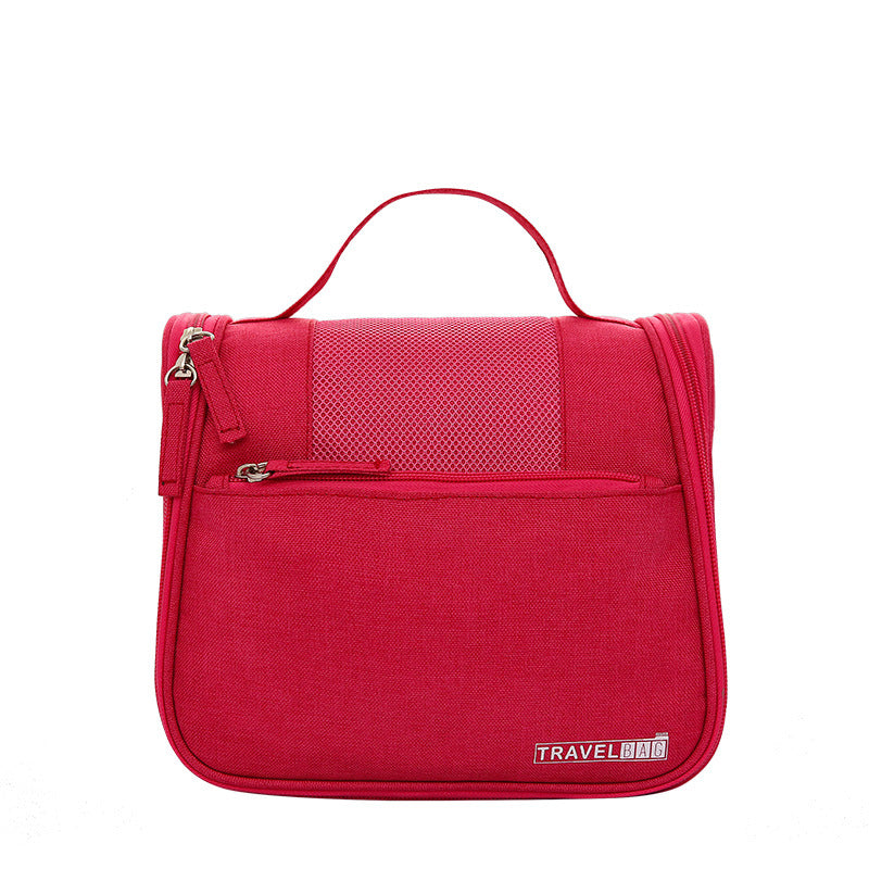 Runhui Cationic Solid Color Toiletry Bag Portable Cosmetic Storage Bag Travel Cosmetic Bag One Batch Portable