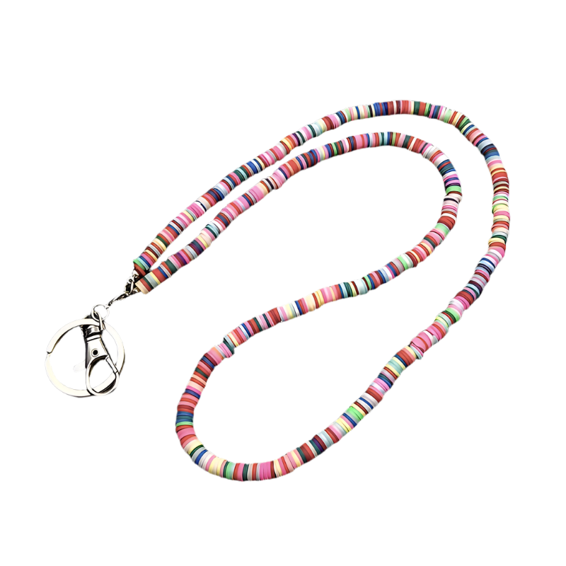 Hemasa  Phone Lanyard Soft Clay Keychain Bag Backpack Car Charm