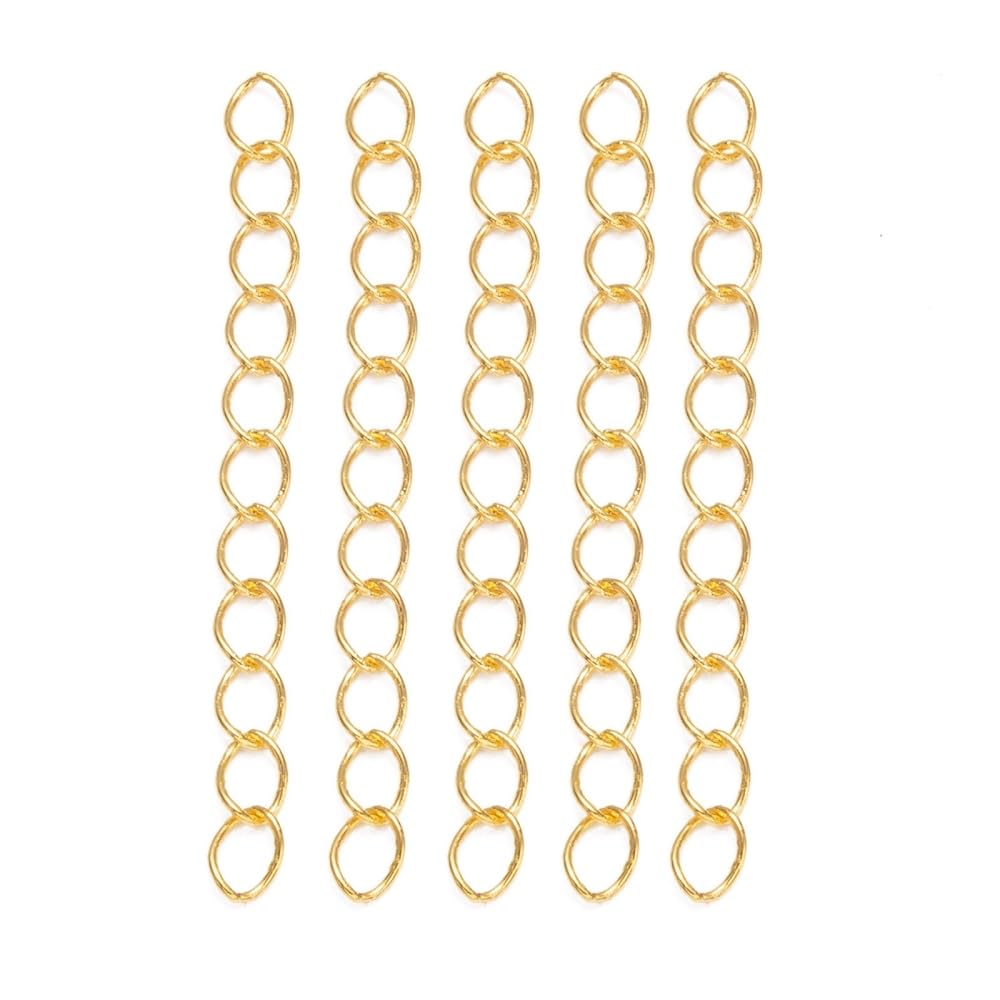 Hemasa Twist Chain Extension for Necklace Anklet Bracelet - Gold