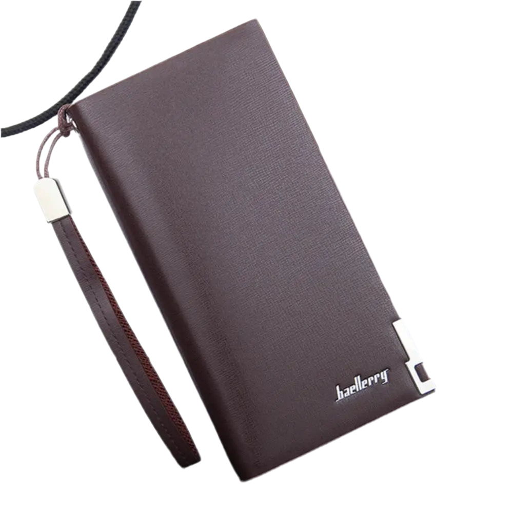 Hemasa  Large Capacity Zipper Handbag Card Holder Clutch Wallet For Men
