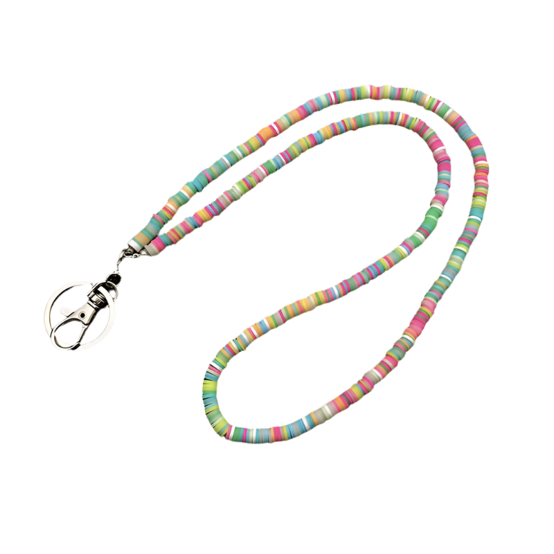 Hemasa  Phone Lanyard Soft Clay Keychain Bag Backpack Car Charm