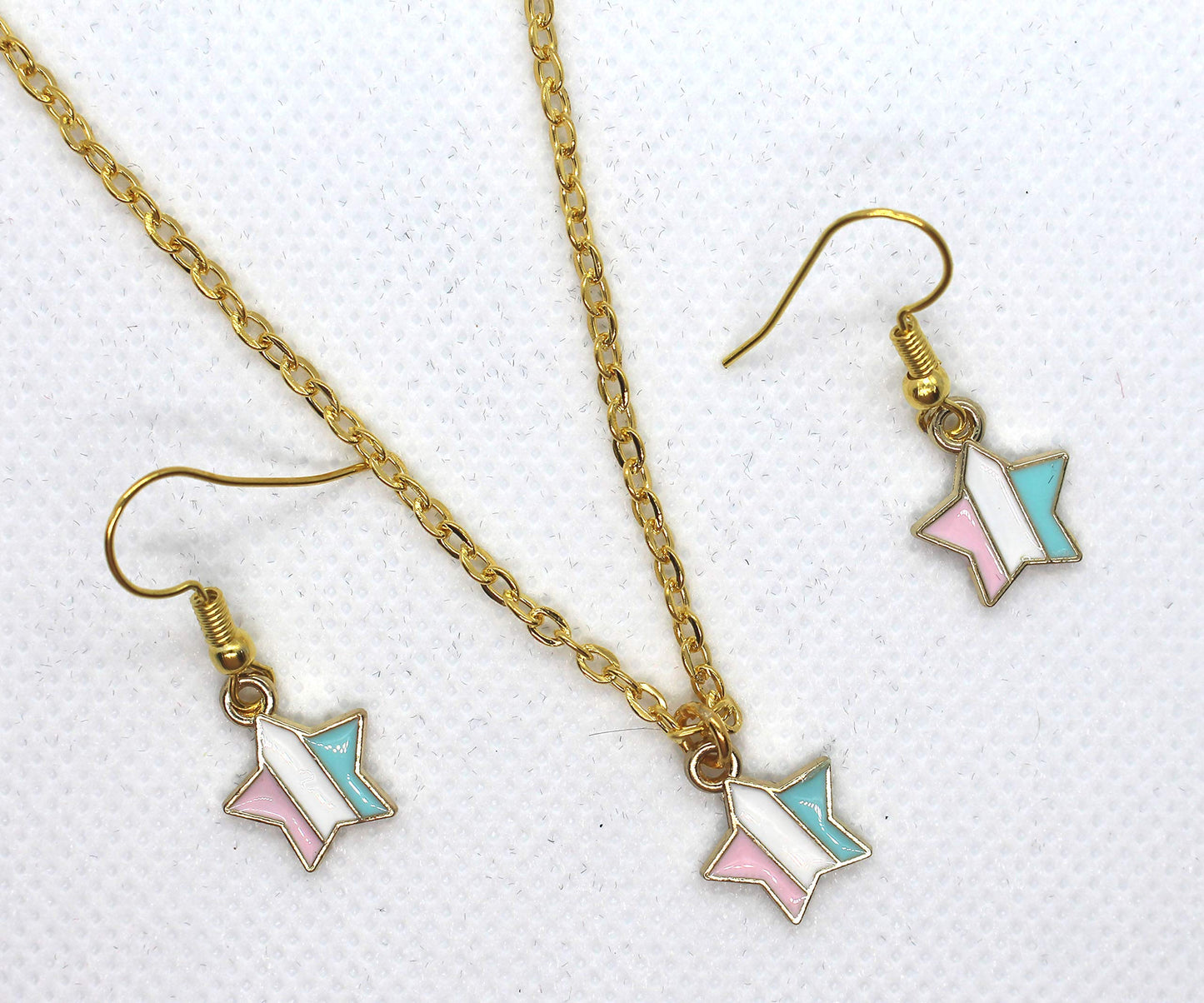 New Stylish Star Charm Jewellery Set For Christmas