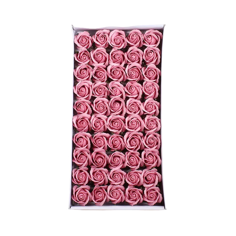 Three-Layer Eternal Flower Soap Flower Rose Handmade DIY Materials Dried Flower Bouquet