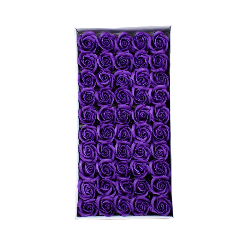 Three-Layer Eternal Flower Soap Flower Rose Handmade DIY Materials Dried Flower Bouquet