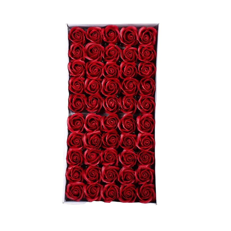 Three-Layer Eternal Flower Soap Flower Rose Handmade DIY Materials Dried Flower Bouquet