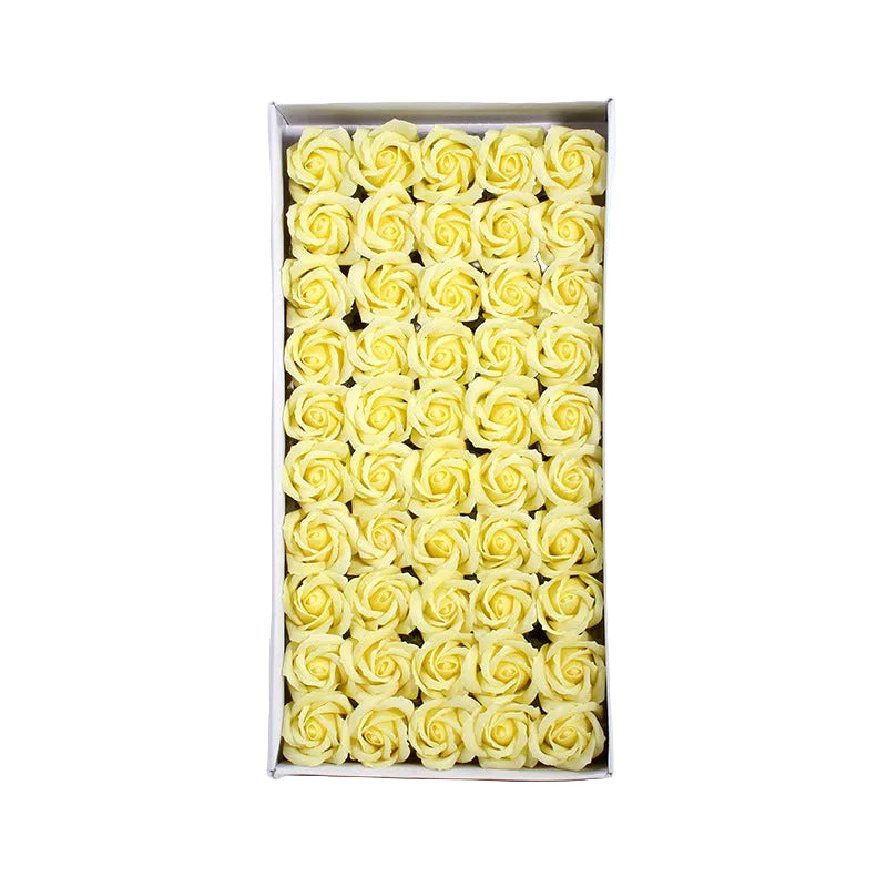 Three-Layer Eternal Flower Soap Flower Rose Handmade DIY Materials Dried Flower Bouquet
