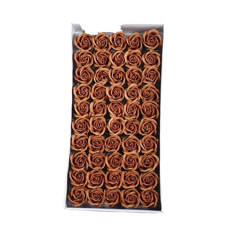 Three-Layer Eternal Flower Soap Flower Rose Handmade DIY Materials Dried Flower Bouquet
