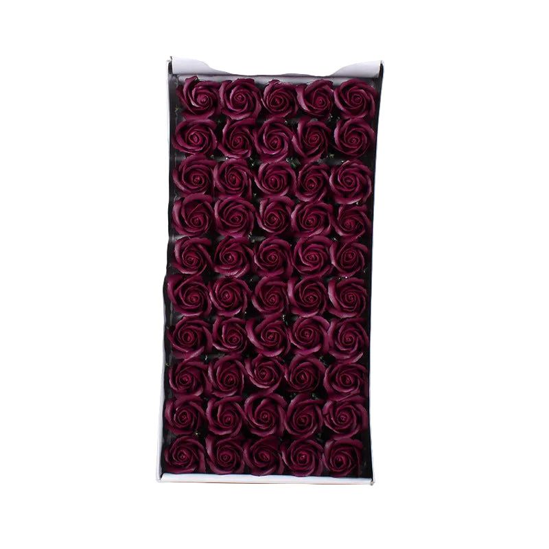 Three-Layer Eternal Flower Soap Flower Rose Handmade DIY Materials Dried Flower Bouquet