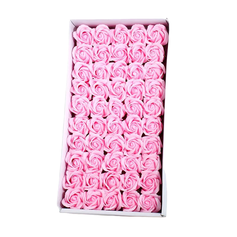 Three-Layer Eternal Flower Soap Flower Rose Handmade DIY Materials Dried Flower Bouquet