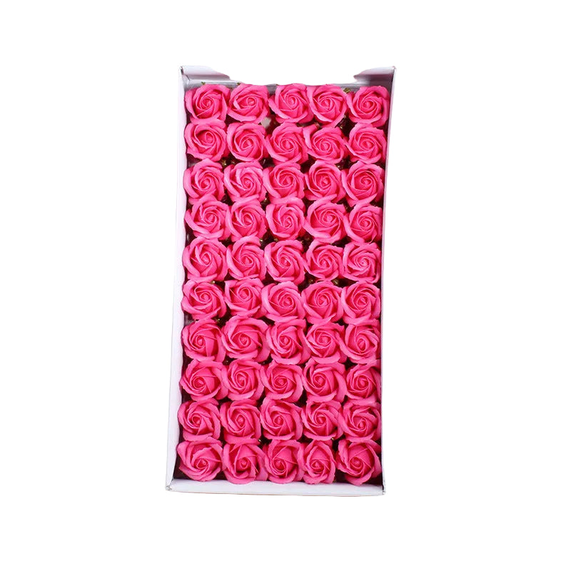 Three-Layer Eternal Flower Soap Flower Rose Handmade DIY Materials Dried Flower Bouquet