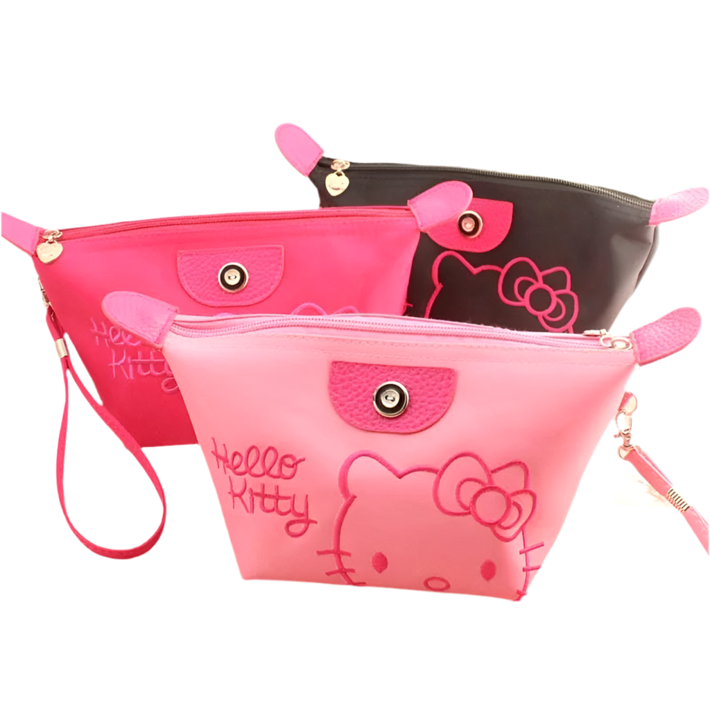 Hemasa Hello Kitty Cartoon Cosmetic Bag /Large-capacity Waterproof Storage Makeup case
