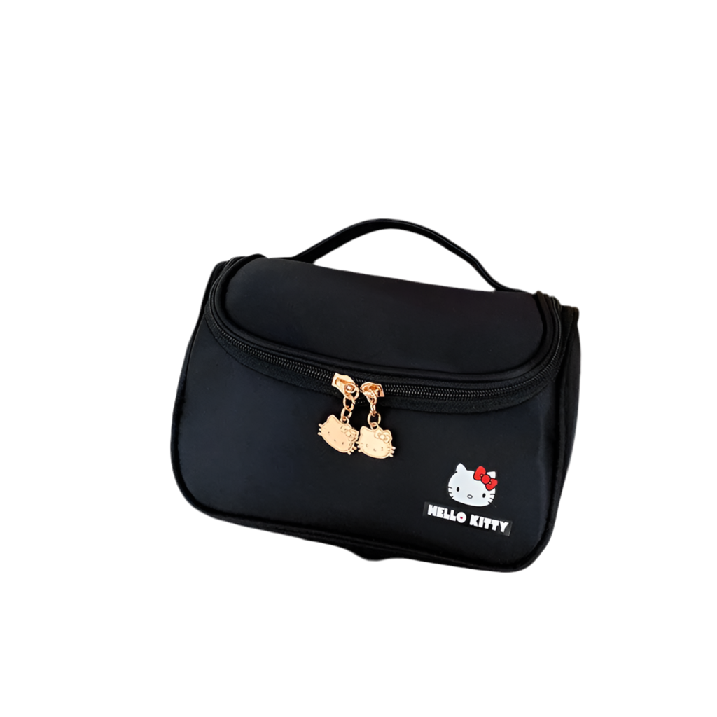 Hemasa Hello Kitty Makeup Bag  /Cosmetic Bags / Makeup Pouch Cute Travel Organizer Toiletry Box Make Up Cases