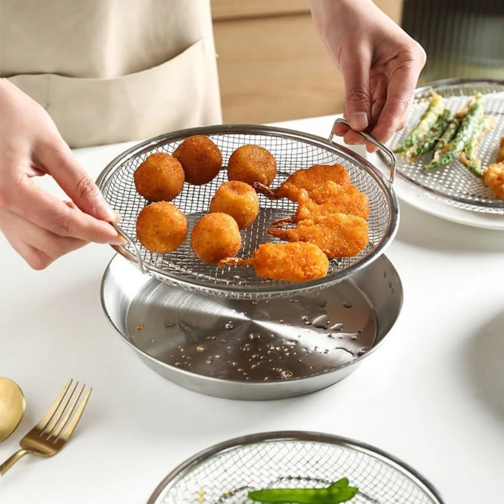 Hemasa Stainless steel circular food filter/sieve, basket,  home /kitchen/long-lasting drainage
