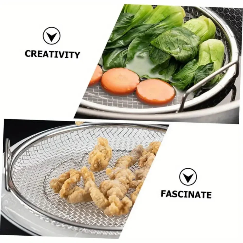 Hemasa Stainless steel circular food filter/sieve, basket,  home /kitchen/long-lasting drainage