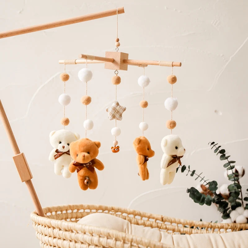Hemasa Baby  Mobiles Wooden Bed Bell