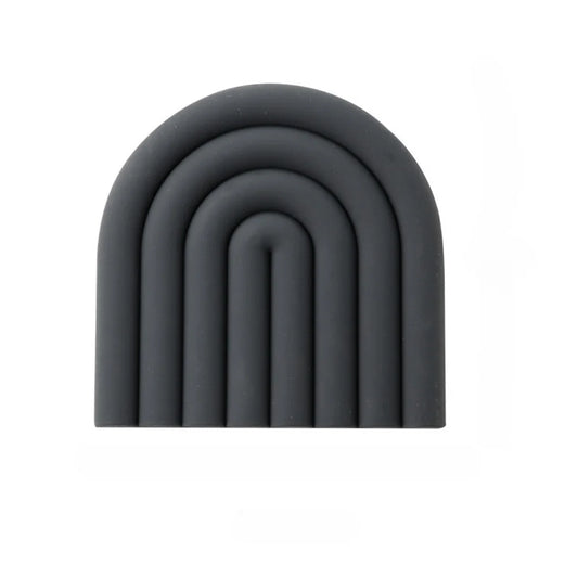Hemasa 15cm Silicone  Rainbow Shaped Heat-Resistant  Coaster