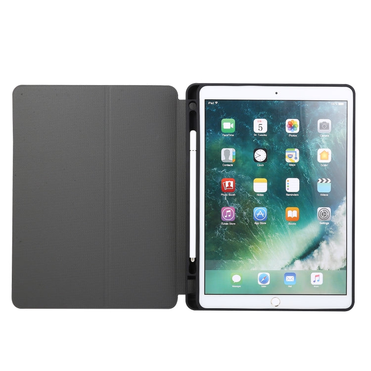 Hemasa Electric Pressed Texture Horizontal Flip Leather Case with Holder & Pen Slot, For iPad 10.2 / Air 2019 / Pro 10.5, For iPad 9.7 (2018) / (2017)