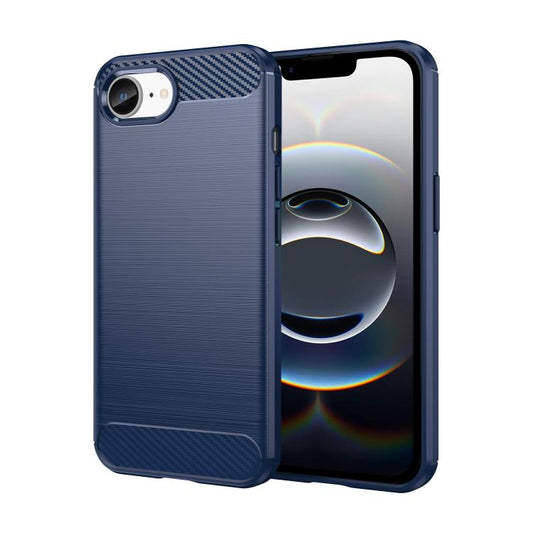 Brushed Texture Carbon Fiber TPU Phone Case, For iPhone 17e / 16e, For iPhone 17 Pro Max, For iPhone 17 Pro, For iPhone 17, For iPhone Air, For iPhone 16 Pro Max, For iPhone 16 Pro, For iPhone 16 Plus, For iPhone 16