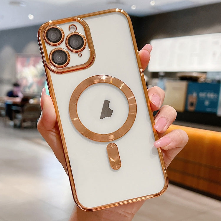 Electroplating MagSafe Phone Case, For iPhone 13 Pro, For iPhone 13, For iPhone 12, For iPhone 12 Pro Max, For iPhone 12 Pro, For iPhone 11 Pro Max