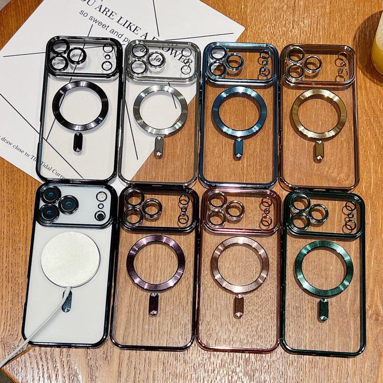 Electroplating MagSafe Phone Case, For iPhone 13 Pro, For iPhone 13, For iPhone 12, For iPhone 12 Pro Max, For iPhone 12 Pro, For iPhone 11 Pro Max