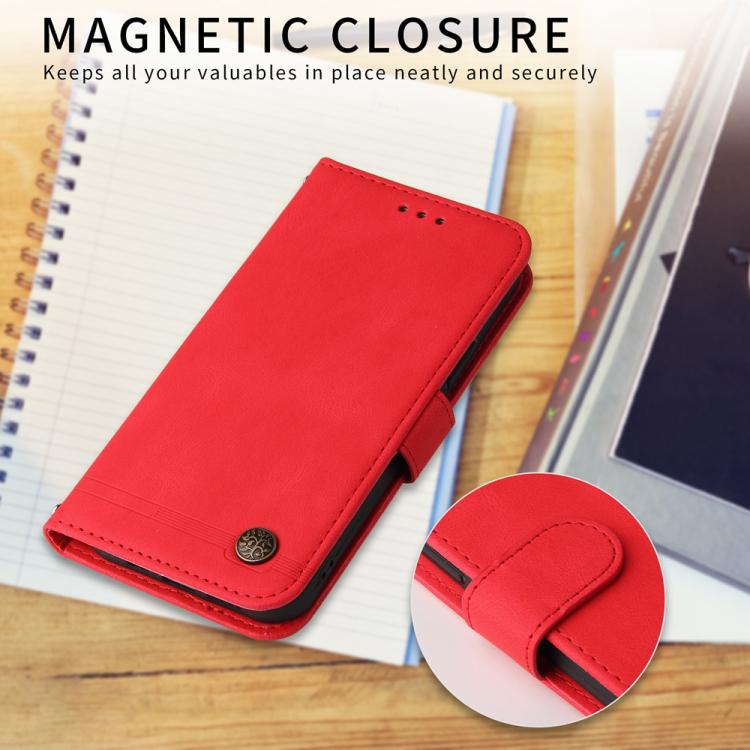 Skin Feel Life Tree Metal Button Leather Phone Case, For Xiaomi Poco M7 4G 171mm, For Xiaomi 15T Pro 5G, For Xiaomi 15T 5G, For Xiaomi 15 Ultra, For Xiaomi 15 Pro, For Xiaomi 15, For Xiaomi 14T Pro, For Xiaomi 14T