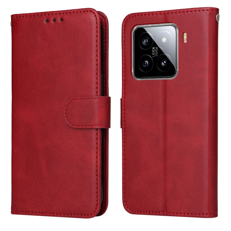Classic Calf Texture Flip Leather Phone Case, For Xiaomi 15T Pro 5G, For Xiaomi 15T 5G, For Xiaomi 15 Ultra, For Xiaomi 15 Pro, For Xiaomi 15, For Xiaomi 14T Pro, For Xiaomi 14T