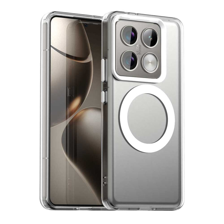 Candy Magsafe PC Hybrid TPU Phone Case, For Xiaomi 15 Ultra, For Xiaomi Poco X7 Pro, For Xiaomi 15 Pro, For Xiaomi 15, For Xiaomi 14T Pro, For Xiaomi 14T