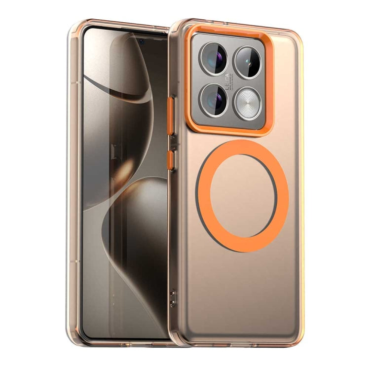 Candy Magsafe PC Hybrid TPU Phone Case, For Xiaomi 15 Ultra, For Xiaomi Poco X7 Pro, For Xiaomi 15 Pro, For Xiaomi 15, For Xiaomi 14T Pro, For Xiaomi 14T