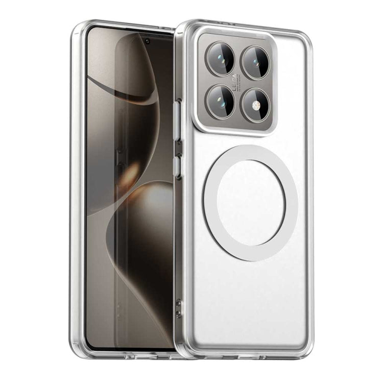 Candy Magsafe PC Hybrid TPU Phone Case, For Xiaomi 15 Ultra, For Xiaomi Poco X7 Pro, For Xiaomi 15 Pro, For Xiaomi 15, For Xiaomi 14T Pro, For Xiaomi 14T