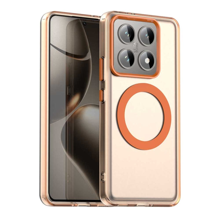 Candy Magsafe PC Hybrid TPU Phone Case, For Xiaomi 15 Ultra, For Xiaomi Poco X7 Pro, For Xiaomi 15 Pro, For Xiaomi 15, For Xiaomi 14T Pro, For Xiaomi 14T