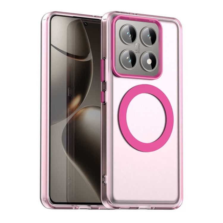 Candy Magsafe PC Hybrid TPU Phone Case, For Xiaomi 15 Ultra, For Xiaomi Poco X7 Pro, For Xiaomi 15 Pro, For Xiaomi 15, For Xiaomi 14T Pro, For Xiaomi 14T