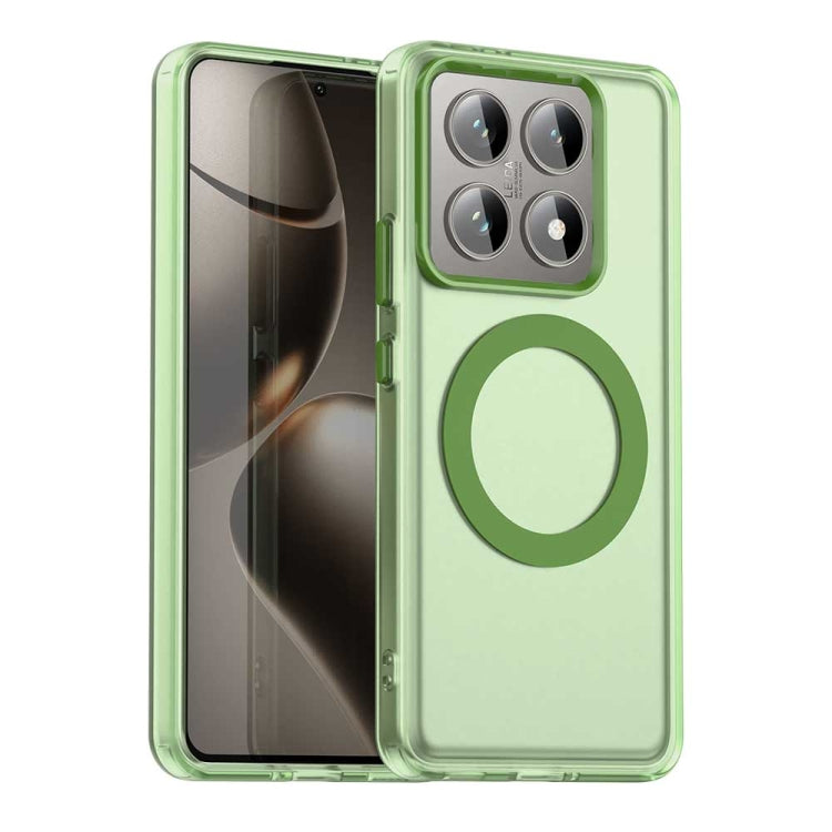 Candy Magsafe PC Hybrid TPU Phone Case, For Xiaomi 15 Ultra, For Xiaomi Poco X7 Pro, For Xiaomi 15 Pro, For Xiaomi 15, For Xiaomi 14T Pro, For Xiaomi 14T