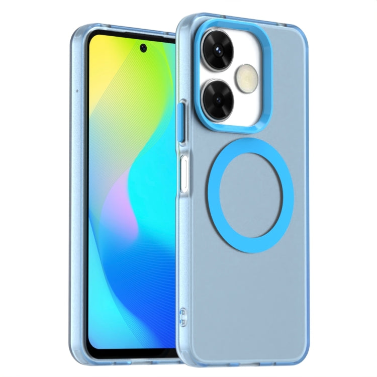 Candy Magsafe PC Hybrid TPU Phone Case, For Xiaomi Poco M6 4G, For Xiaomi Poco M6 Plus, For Xiaomi 14 Civi, For Xiaomi Poco F6 5G, For Xiaomi Poco F6 Pro, For Xiaomi Civi 4 Pro
