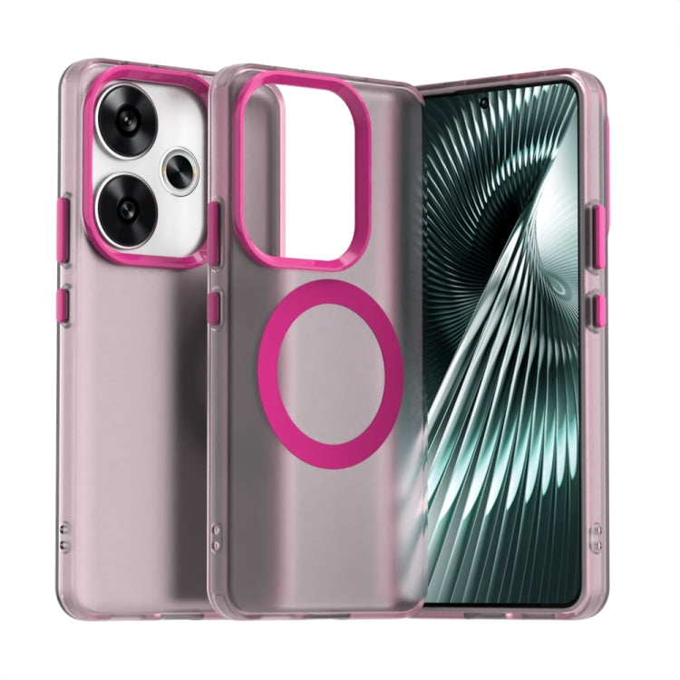 Candy Magsafe PC Hybrid TPU Phone Case, For Xiaomi Poco M6 4G, For Xiaomi Poco M6 Plus, For Xiaomi 14 Civi, For Xiaomi Poco F6 5G, For Xiaomi Poco F6 Pro, For Xiaomi Civi 4 Pro