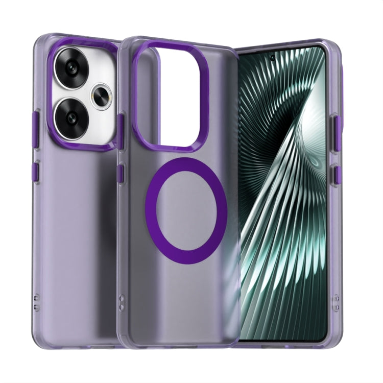 Candy Magsafe PC Hybrid TPU Phone Case, For Xiaomi Poco M6 4G, For Xiaomi Poco M6 Plus, For Xiaomi 14 Civi, For Xiaomi Poco F6 5G, For Xiaomi Poco F6 Pro, For Xiaomi Civi 4 Pro