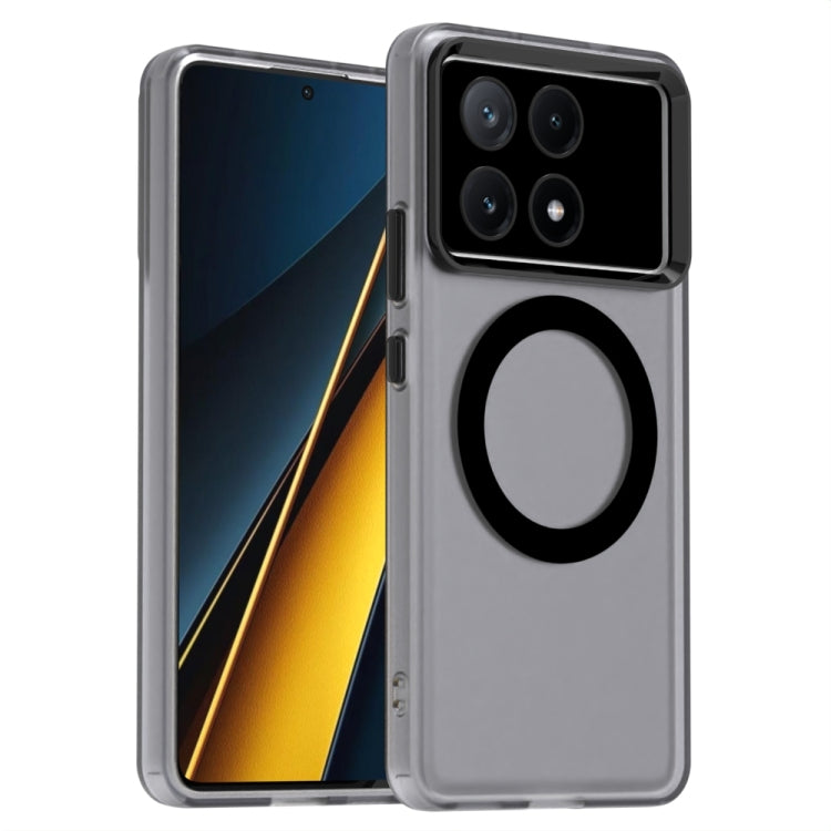 Candy Magsafe PC Hybrid TPU Phone Case, For Xiaomi Poco C61, For Xiaomi Poco M6 Pro 4G, For Xiaomi Poco X6 Neo 5G, For Xiaomi Poco M6 5G, For Xiaomi Poco X6 Pro 5G, For Xiaomi Poco X6 5G