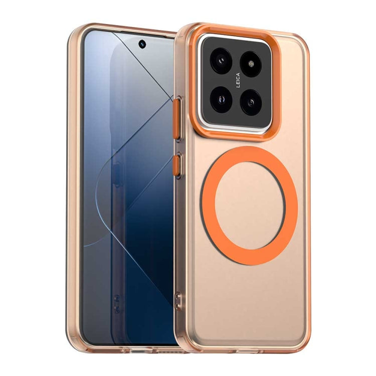 Candy Magsafe PC Hybrid TPU Phone Case, For Xiaomi 14 Ultra, For Xiaomi Poco C65, For Xiaomi 14 Pro, For Xiaomi 14, For Xiaomi Poco X5 Pro 5G