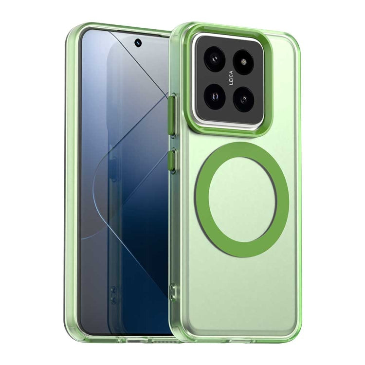 Candy Magsafe PC Hybrid TPU Phone Case, For Xiaomi 14 Ultra, For Xiaomi Poco C65, For Xiaomi 14 Pro, For Xiaomi 14, For Xiaomi Poco X5 Pro 5G