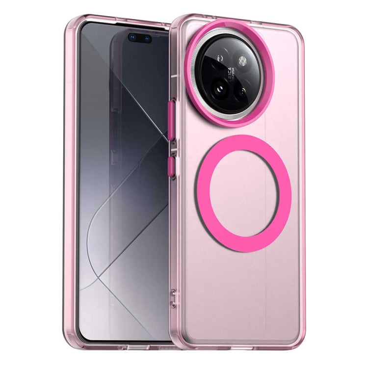 Candy Magsafe PC Hybrid TPU Phone Case, For Xiaomi Poco M6 4G, For Xiaomi Poco M6 Plus, For Xiaomi 14 Civi, For Xiaomi Poco F6 5G, For Xiaomi Poco F6 Pro, For Xiaomi Civi 4 Pro