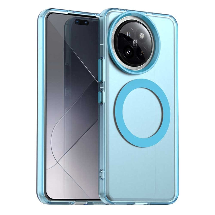 Candy Magsafe PC Hybrid TPU Phone Case, For Xiaomi Poco M6 4G, For Xiaomi Poco M6 Plus, For Xiaomi 14 Civi, For Xiaomi Poco F6 5G, For Xiaomi Poco F6 Pro, For Xiaomi Civi 4 Pro