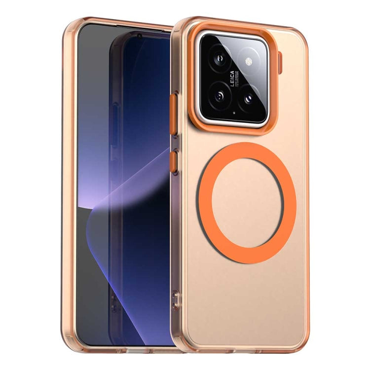 Candy Magsafe PC Hybrid TPU Phone Case, For Xiaomi 15 Ultra, For Xiaomi Poco X7 Pro, For Xiaomi 15 Pro, For Xiaomi 15, For Xiaomi 14T Pro, For Xiaomi 14T