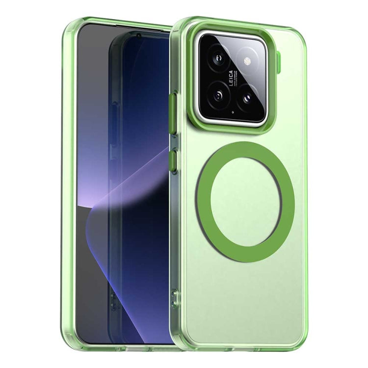 Candy Magsafe PC Hybrid TPU Phone Case, For Xiaomi 15 Ultra, For Xiaomi Poco X7 Pro, For Xiaomi 15 Pro, For Xiaomi 15, For Xiaomi 14T Pro, For Xiaomi 14T
