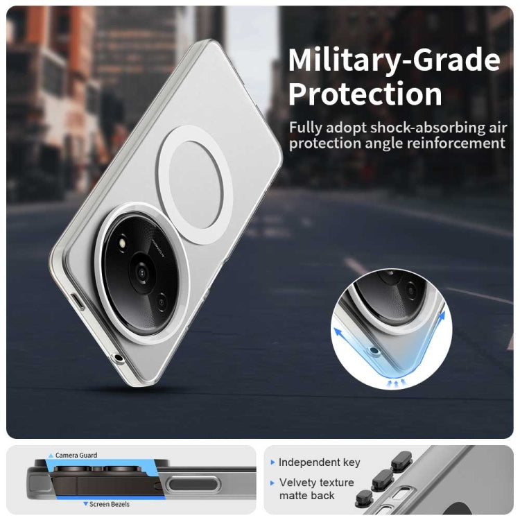 Candy Magsafe PC Hybrid TPU Phone Case, For Xiaomi Poco C61, For Xiaomi Poco M6 Pro 4G, For Xiaomi Poco X6 Neo 5G, For Xiaomi Poco M6 5G, For Xiaomi Poco X6 Pro 5G, For Xiaomi Poco X6 5G