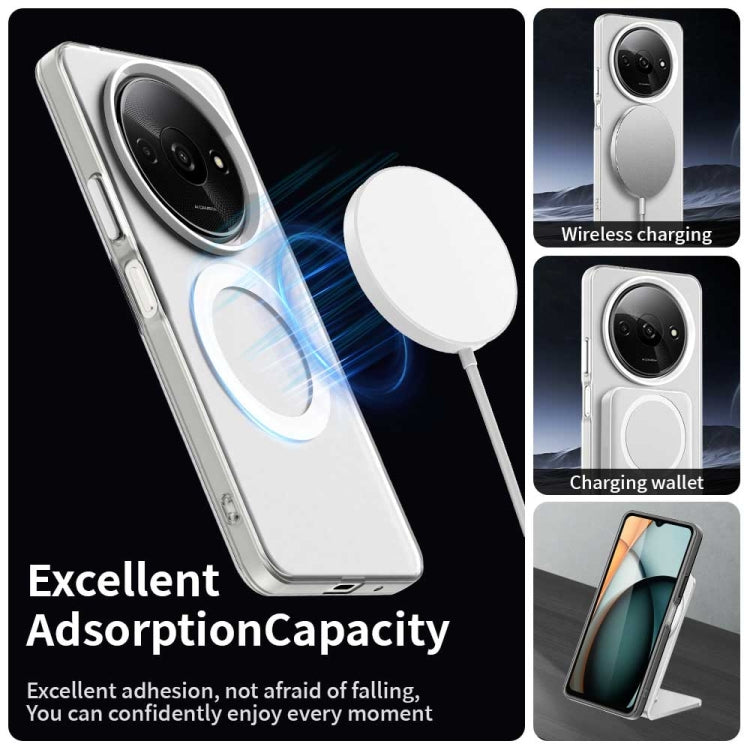 Candy Magsafe PC Hybrid TPU Phone Case, For Xiaomi Poco C61, For Xiaomi Poco M6 Pro 4G, For Xiaomi Poco X6 Neo 5G, For Xiaomi Poco M6 5G, For Xiaomi Poco X6 Pro 5G, For Xiaomi Poco X6 5G