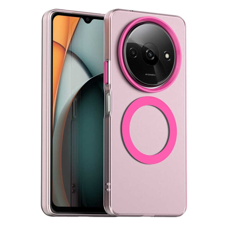 Candy Magsafe PC Hybrid TPU Phone Case, For Xiaomi Poco C61, For Xiaomi Poco M6 Pro 4G, For Xiaomi Poco X6 Neo 5G, For Xiaomi Poco M6 5G, For Xiaomi Poco X6 Pro 5G, For Xiaomi Poco X6 5G
