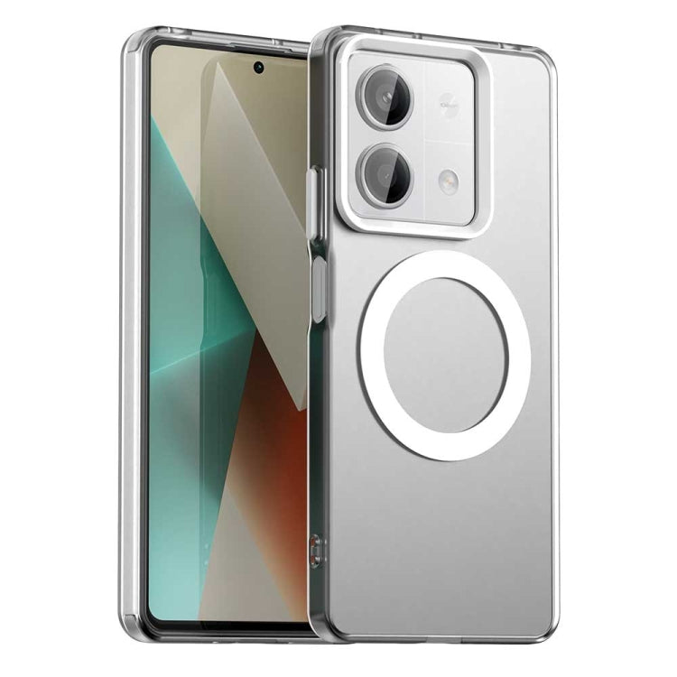 Candy Magsafe PC Hybrid TPU Phone Case, For Xiaomi Poco C61, For Xiaomi Poco M6 Pro 4G, For Xiaomi Poco X6 Neo 5G, For Xiaomi Poco M6 5G, For Xiaomi Poco X6 Pro 5G, For Xiaomi Poco X6 5G