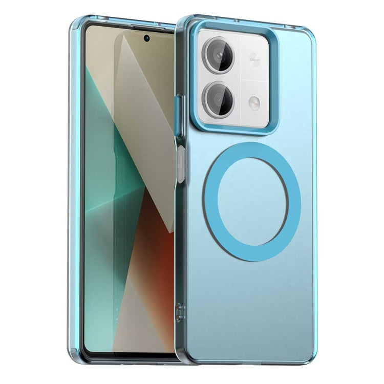 Candy Magsafe PC Hybrid TPU Phone Case, For Xiaomi Poco C61, For Xiaomi Poco M6 Pro 4G, For Xiaomi Poco X6 Neo 5G, For Xiaomi Poco M6 5G, For Xiaomi Poco X6 Pro 5G, For Xiaomi Poco X6 5G