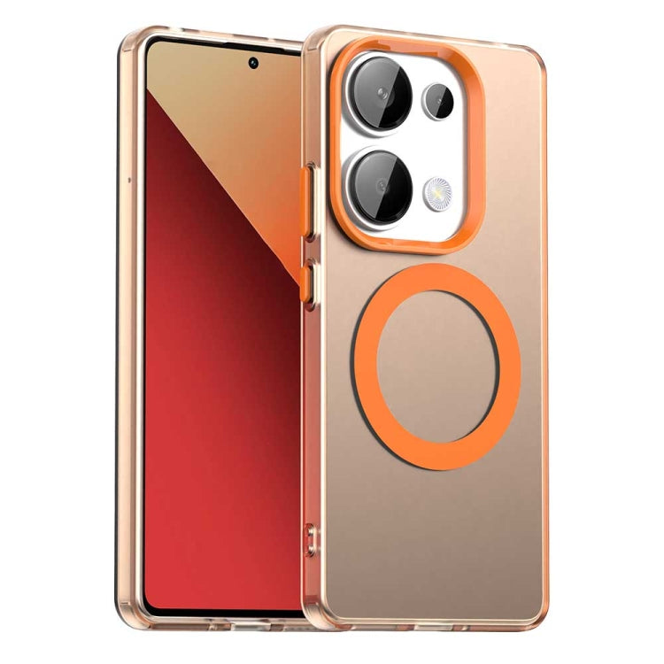 Candy Magsafe PC Hybrid TPU Phone Case, For Xiaomi Poco C61, For Xiaomi Poco M6 Pro 4G, For Xiaomi Poco X6 Neo 5G, For Xiaomi Poco M6 5G, For Xiaomi Poco X6 Pro 5G, For Xiaomi Poco X6 5G