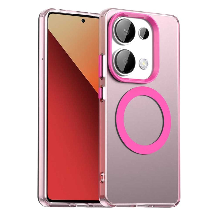 Candy Magsafe PC Hybrid TPU Phone Case, For Xiaomi Poco C61, For Xiaomi Poco M6 Pro 4G, For Xiaomi Poco X6 Neo 5G, For Xiaomi Poco M6 5G, For Xiaomi Poco X6 Pro 5G, For Xiaomi Poco X6 5G